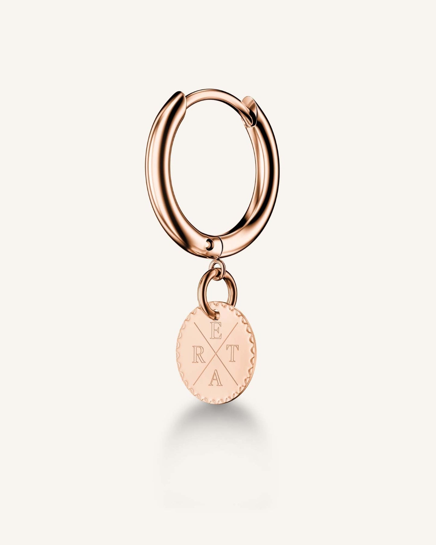 Boucle D'Oreille Médaillon