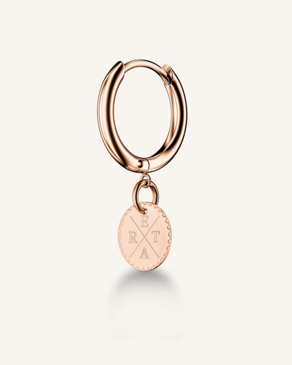Boucle D'Oreille Médaillon