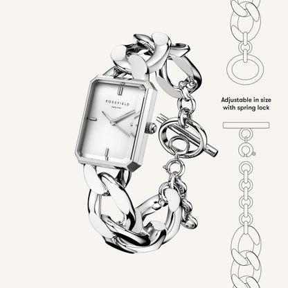 Octagon XS Studio Argent - Avec Gravure