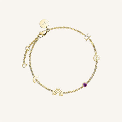 Bracelet 5 Charms