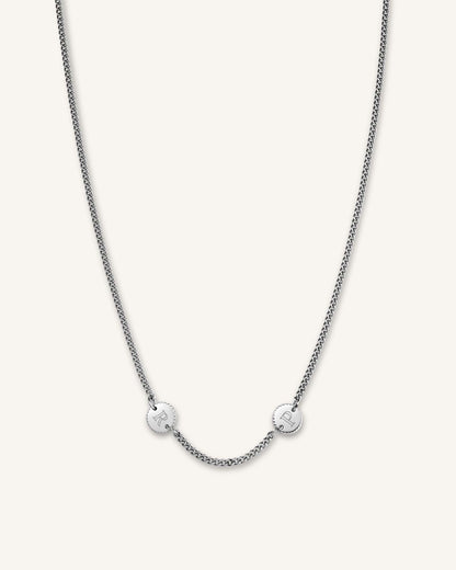 Collier 2 initiales