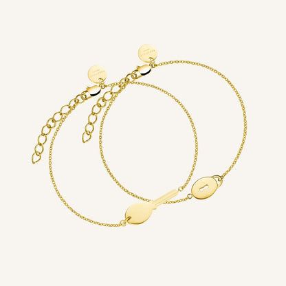 Bracelet Amitié Ovale