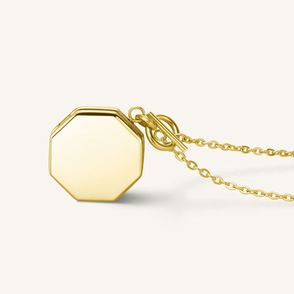 Collier Médaillon Géométrique