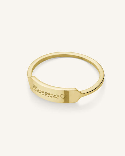 Bague barre
