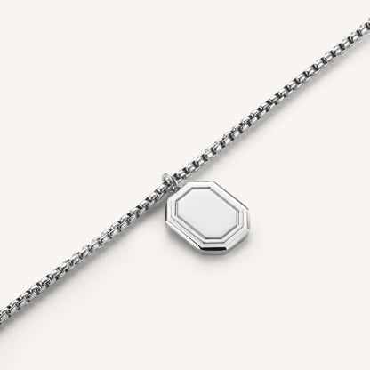 Octagon Enamel Collier