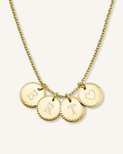 Collier 4 Médaillons