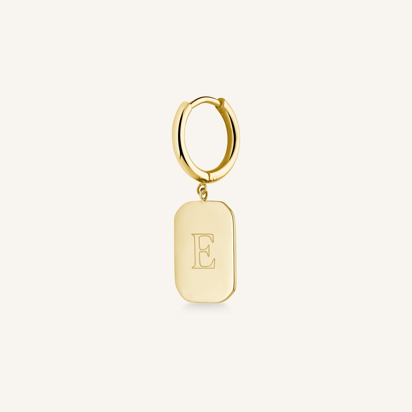 Boucle d'oreille Octogone