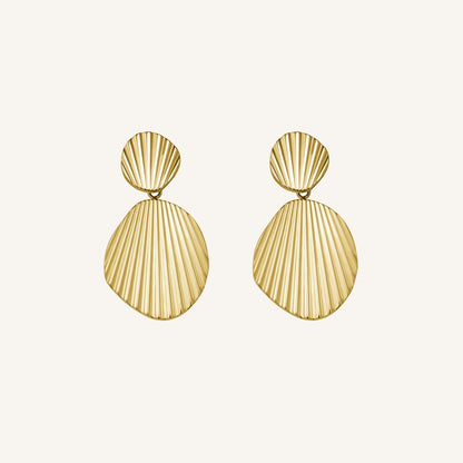 Boucles d'oreilles coquillage