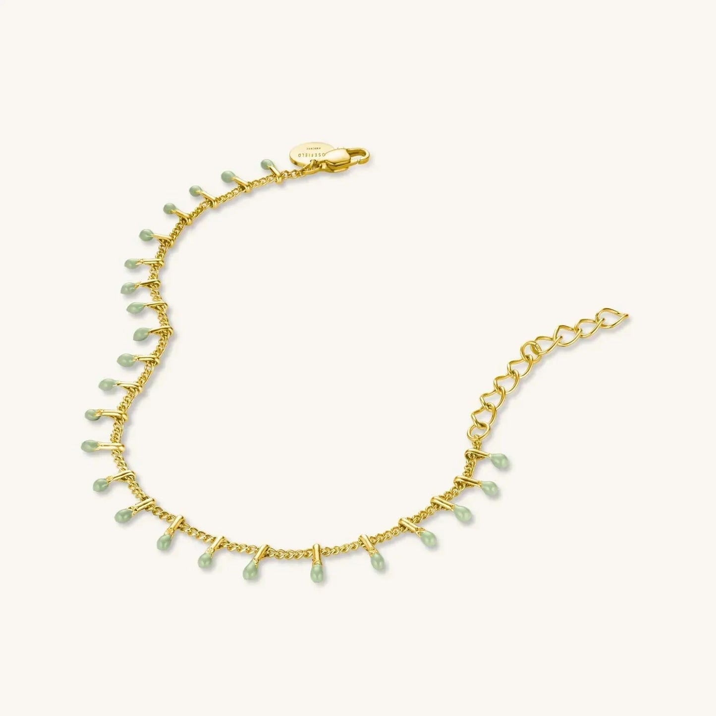 Bracelet vert menthe