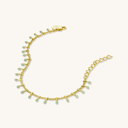 Bracelet vert menthe