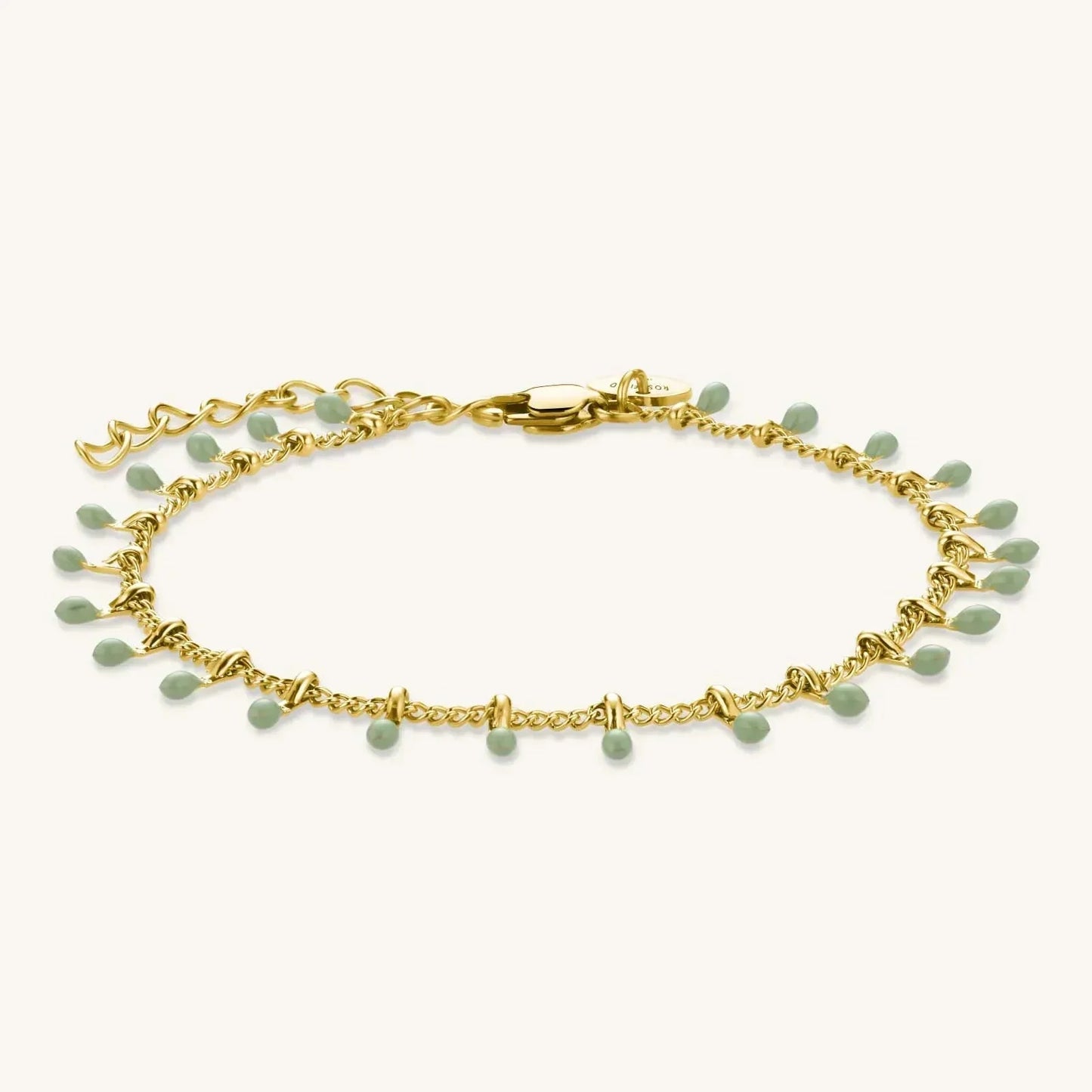 Bracelet vert menthe