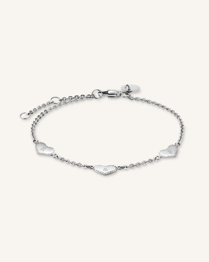 Bracelet 3 Cœurs