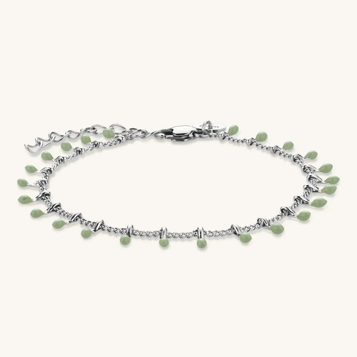 Bracelet vert menthe
