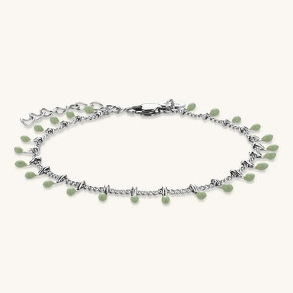 Bracelet vert menthe
