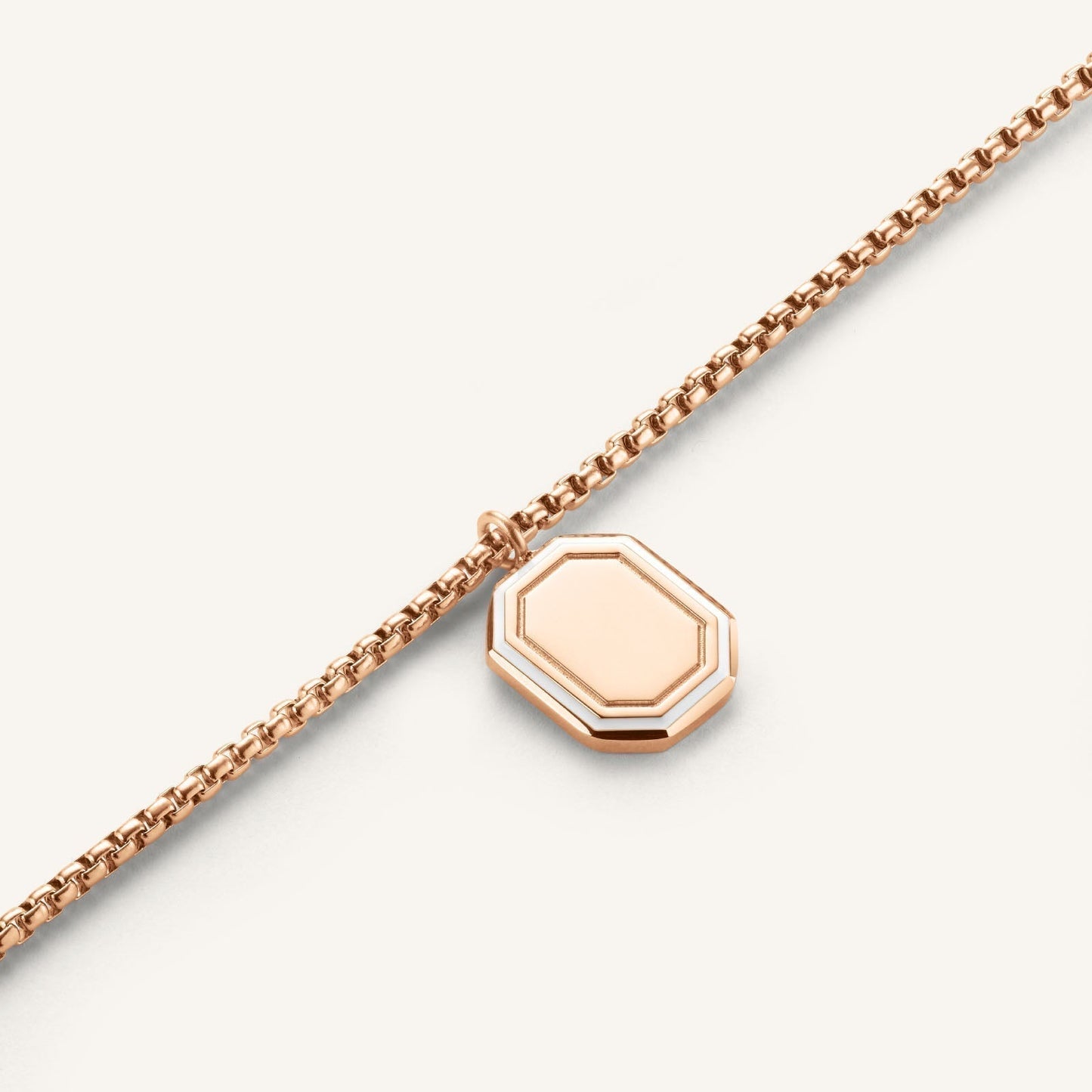 Octagon Enamel Collier