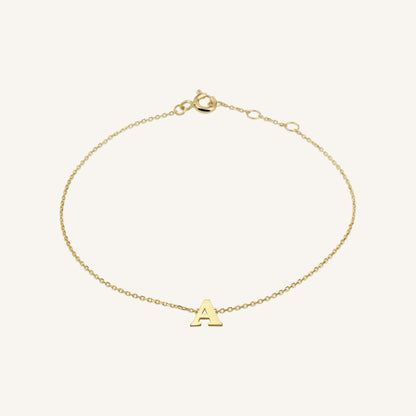 Bracelet Initiale A