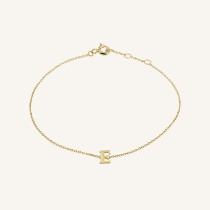 Bracelet Initiale E