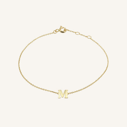 Bracelet Initiale M