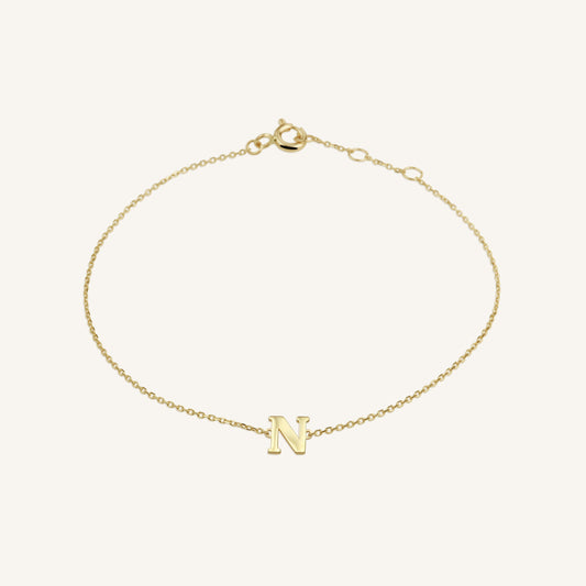 Bracelet Initiale N