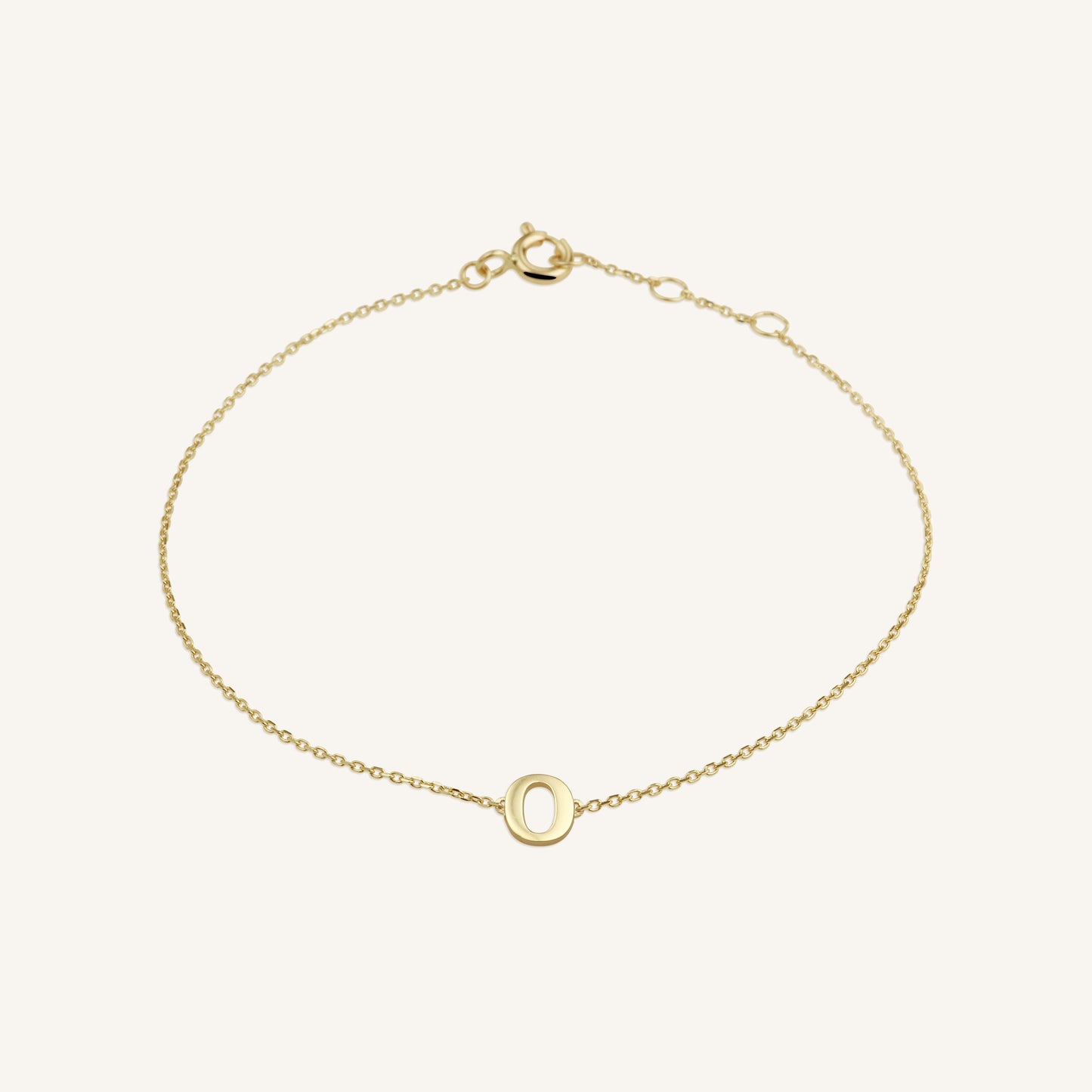Bracelet Initiale O