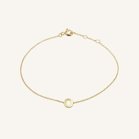 Bracelet Initiale O