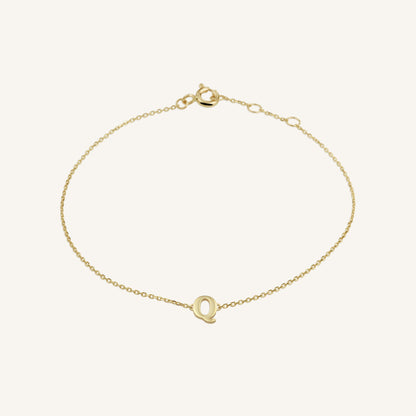 Bracelet Initiale Q