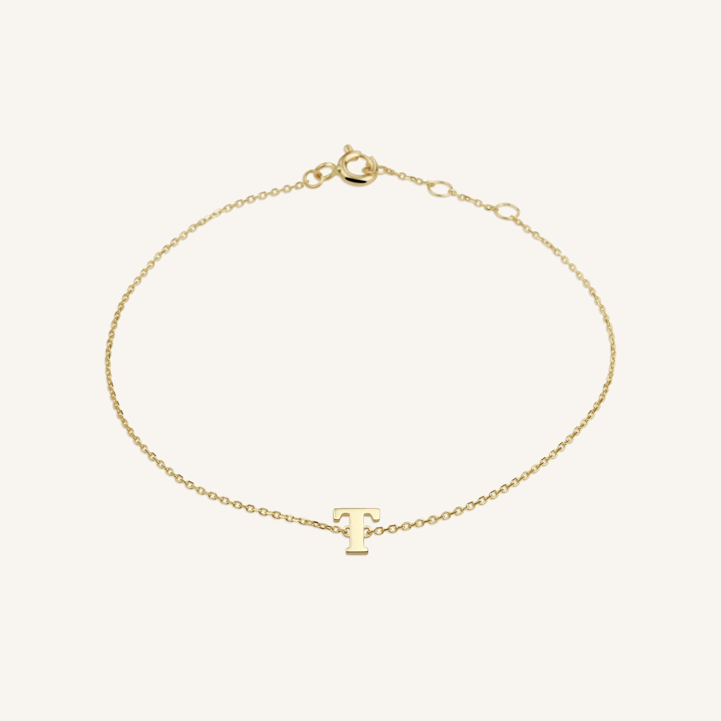 Bracelet Initiale T