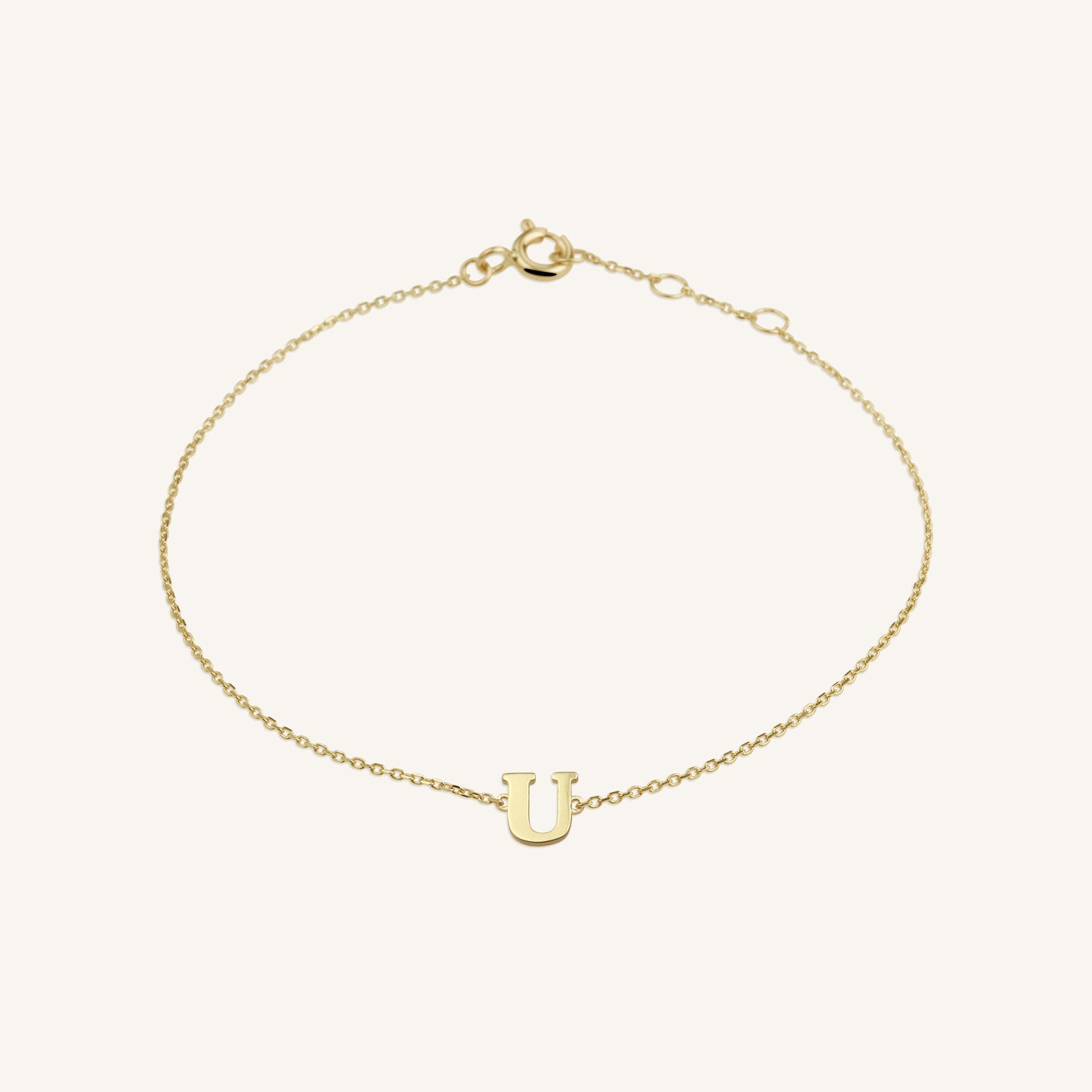 Bracelet Initiale U