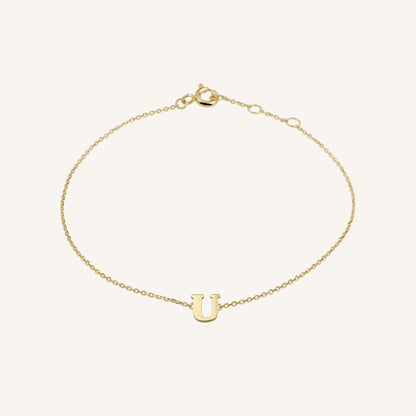 Bracelet Initiale U