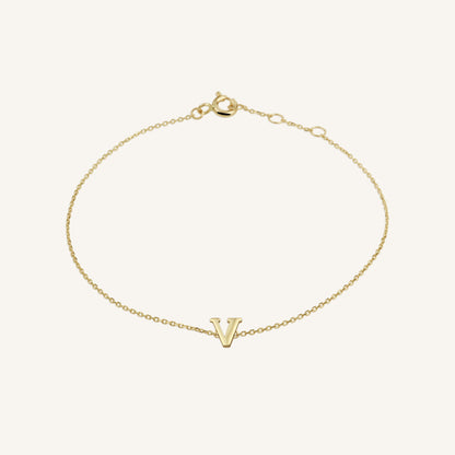 Bracelet Initiale V