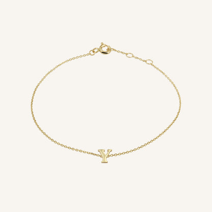 Bracelet Initiale Y