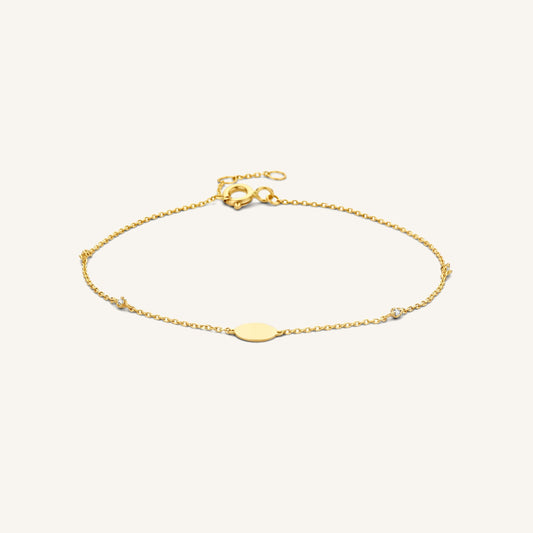 Bracelet Médaillon Zirons