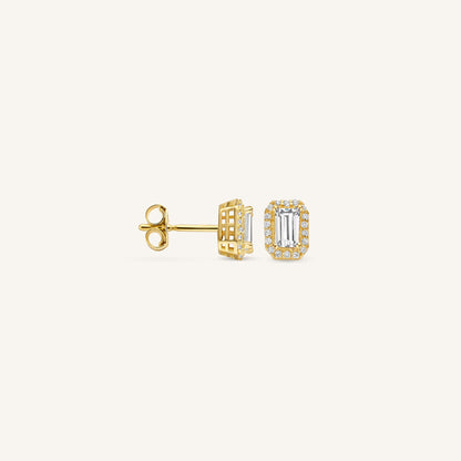 Puces Zircon Rectangle