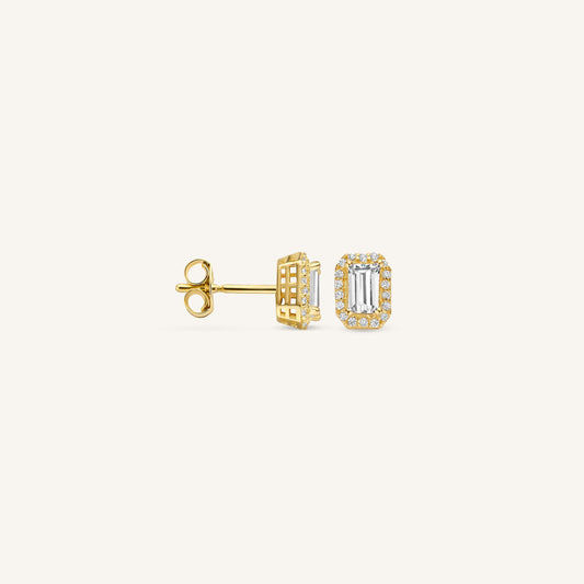 Puces Zircon Rectangle