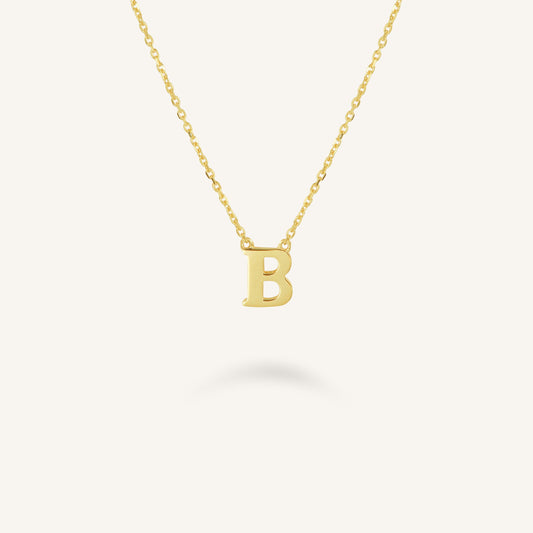 Collier Initiale B