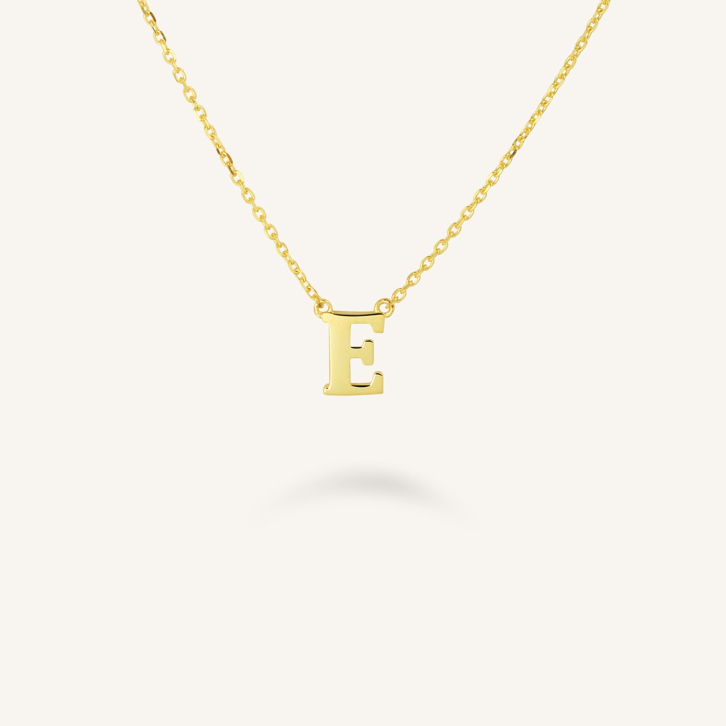 Collier Initiale E