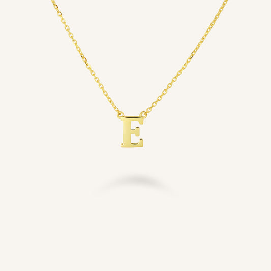 Collier Initiale E