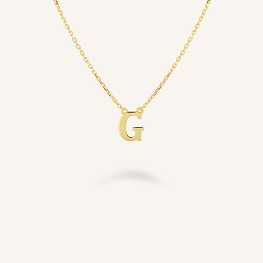 Collier Initiale G
