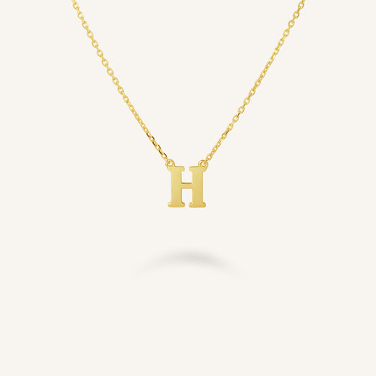 Collier Initiale H