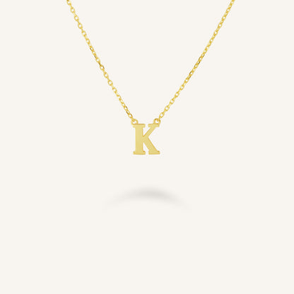 Collier Initiale K