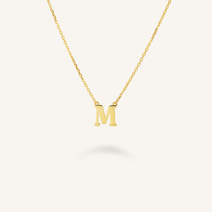 Collier Initiale M
