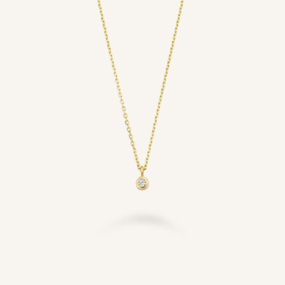 Collier Pendentif Solitaire