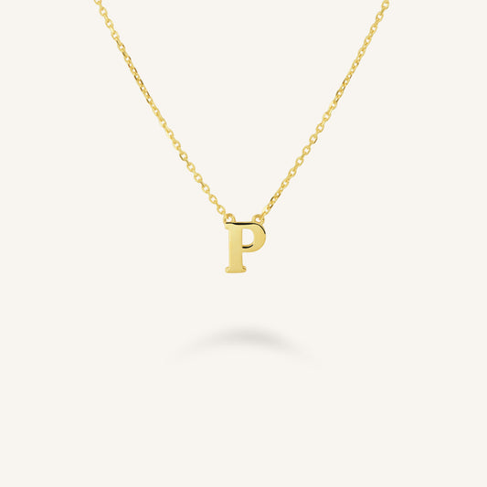 Collier Initiale P
