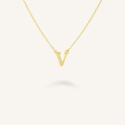 Collier Initiale V