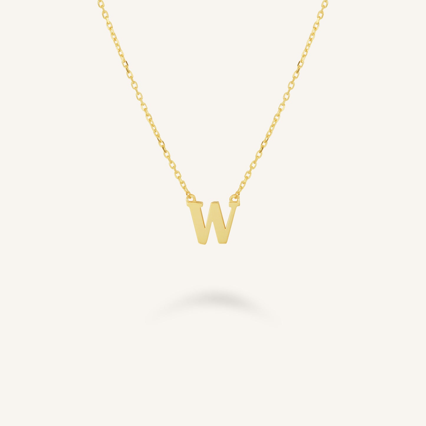 Collier Initiale W