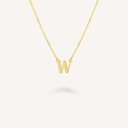Collier Initiale W