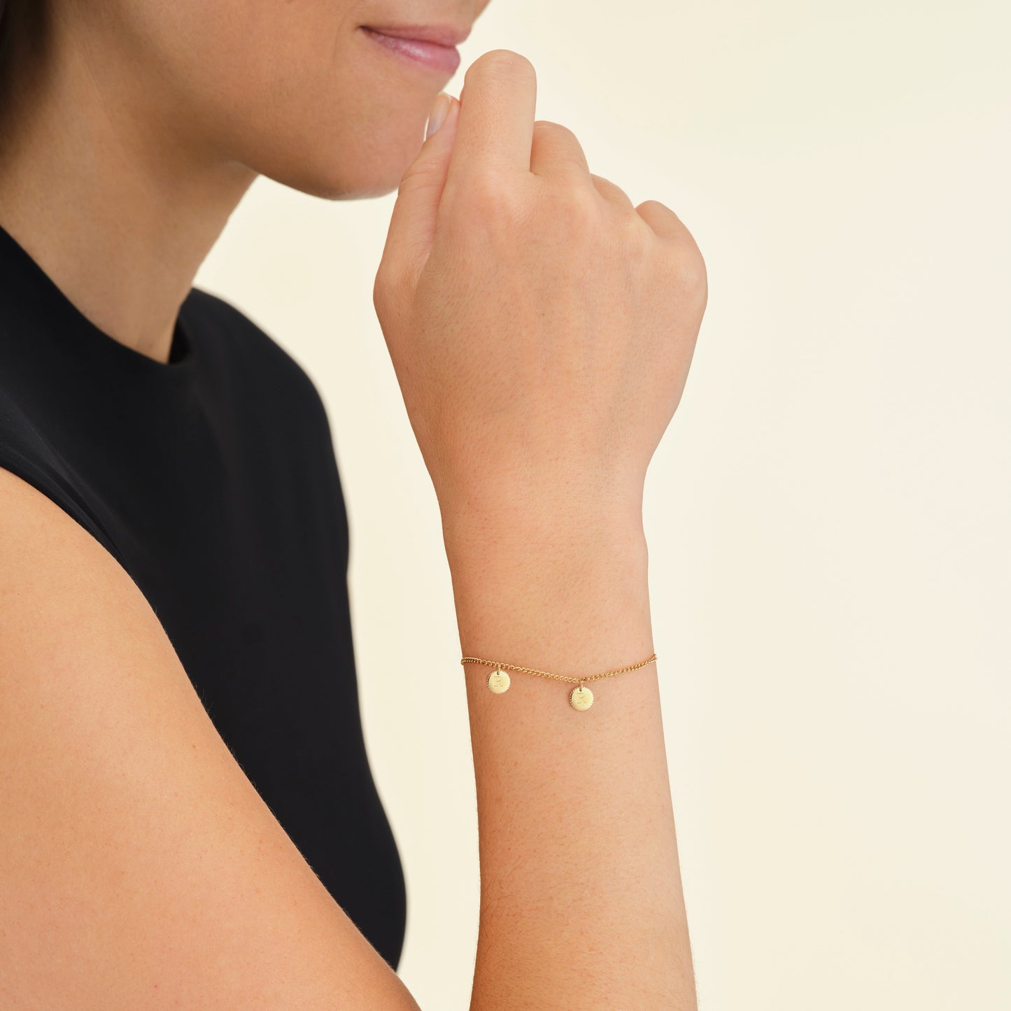 Bracelet 3 médailles