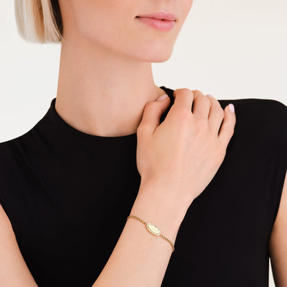 Bracelet Ovale Et Baguette