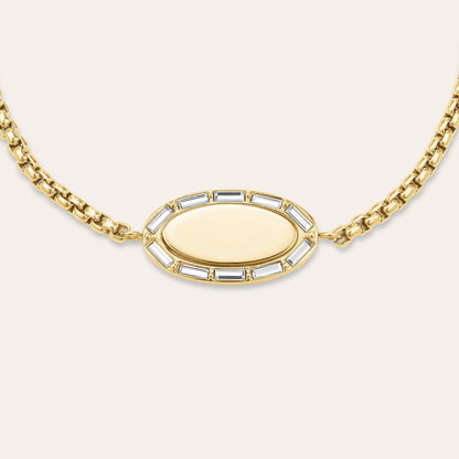 Bracelet Ovale Et Baguette