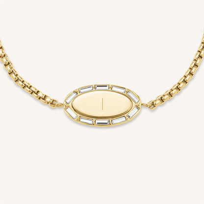Bracelet Ovale Et Baguette